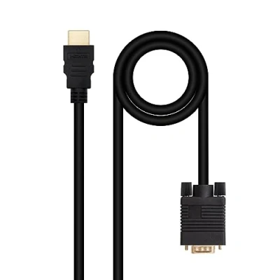 Afbeelding van HDMI Kabel NANOCABLE 10.15.4348 Zwart 1,8 m