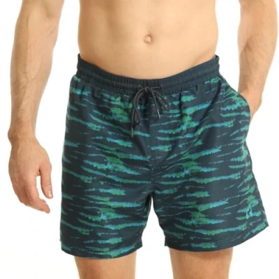 Afbeelding van Ript Essentials Zwembroek voor heren, Blauw/Groen Tie Dye, S