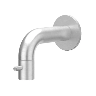 Afbeelding van IVY Concord wandfonteinkraan 10cm RVS 316 Geborsteld