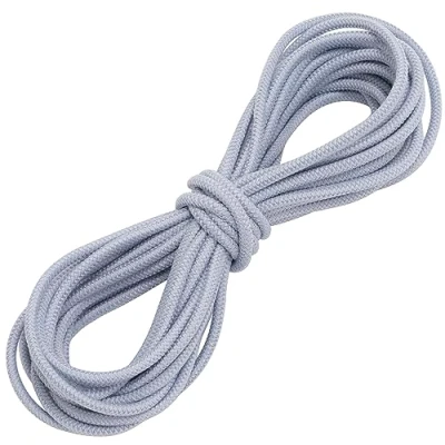 Afbeelding van AERZETIX C67272 decoratieve elastiek rond 5 m diameter 3 mm kleur pastelgrijs