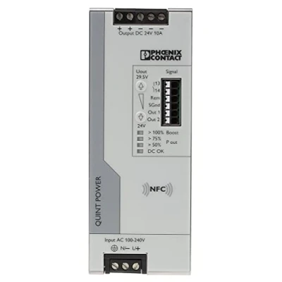 Afbeelding van Phoenix Contact QUINT4 PS/1AC/24DC/10 DIN rail netvoeding 24 V/DC 10 A Aantal uitgangen: 1 x Inhoud: stuk(s)