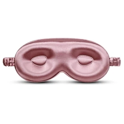 Afbeelding van Desmend nachtmasker zijde anti rimpel volledige maskering zacht voor de huid 3D roze stof
