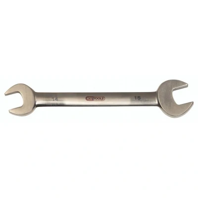 Afbeelding van KS Tools, Spanner, TITANplus dubbele steeksleutel, metrisch, 14x15 mm (15 mm)