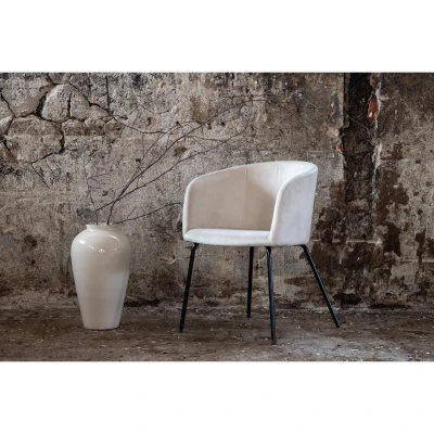 Afbeelding van Svea Tiro eetkamerstoel Velvet beige