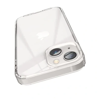 Afbeelding van elago Hybrid Clear Case Compatibel met iPhone 13 Mini Hoesje (5.4&quot;) PC + TPU Hybride Technologie, Anti Vergelende, Schokbestendige Bumper, Full Body Bescherming (Transparant)