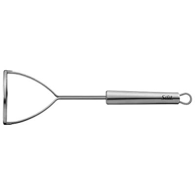 Afbeelding van Silit Classic Line aardappelstamper, roestvrij staal, 30 cm, gepolijst vaatwasmachinebestendig