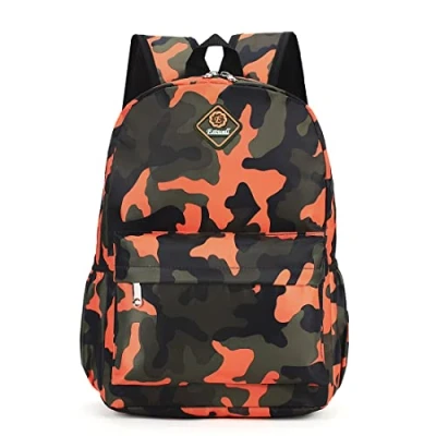 Afbeelding van Estwell Kinderrugzak baby kleuterschool schoolrugzak kleine kinderen schooltas kleuterschooltas rugzak voor jongens en meisjes, oranje, L