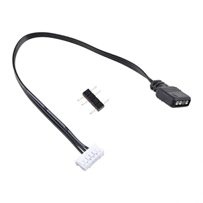 Afbeelding van XAGMODSHN Cool Moon Fan Adapter Kabel 4Pin/6Pin naar 5V ARGB 3Pin Converter Cord voor Coolmoon Controller Connector