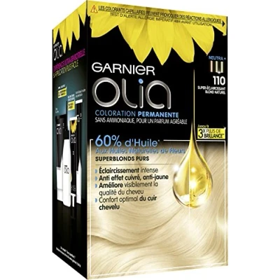 Afbeelding van Garnier Olia ammoniakvrije kleuring blond D+++ Maxi Pack van 2