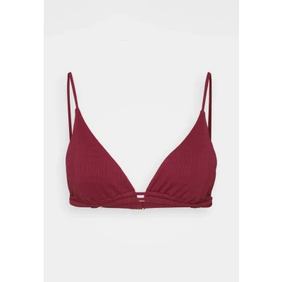 Afbeelding van Copenhagen Studios Triangle Bikinitop, Dames, Maat: 34xA/B, Wine red