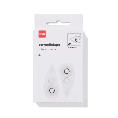 Afbeelding van HEMA Correctietapes 2 Stuks