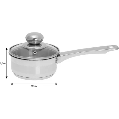 Afbeelding van Kinghoff 4321 steelpan sauspan rvs alle warmtebronnen