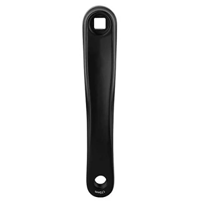 Afbeelding van Bike Crank Arm Linkerhand Single Speed ​​Crankstel Fiets voor Mountainbike(Zwart vierkant gat)
