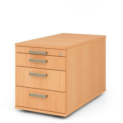 Afbeelding van Ladeblok 3 Lades Verrijdbaar Beuken 42,8 x 80 51,2 cm Signa Tc30 SG