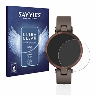 Afbeelding van Savvies Screenprotector voor Garmin Lily Folie Beschermfolie transparant (6 Stuks)