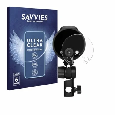 Afbeelding van Savvies Screenprotector voor Profoto A2 Folie Beschermfolie transparant (6 Stuks)