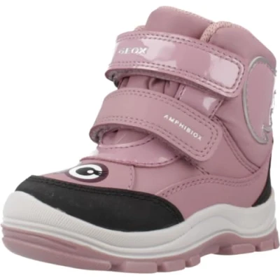 Afbeelding van Geox B Flanfil ABX sneeuwlaars voor babymeisjes, Dk Roze, 2 UK Child
