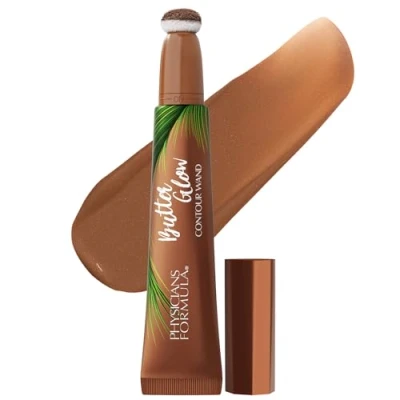 Afbeelding van Physicians Formula Butter Glow Contour Wand, Vloeibare Bronzer voor Directe Definitie, Voedend en Romig, Gemakkelijke Applicatie, Medium Deep