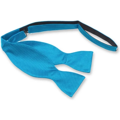 Afbeelding van E.L. Cravatte Zelfstrikker Strik Hardblauw 100% Zijde