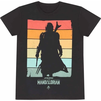 Afbeelding van Henry Tiger STAR WARS Mandalorian Spectrum Tshirt print, Heren, Maat: Medium, Black