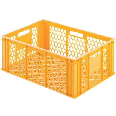 Afbeelding van Alutec 75091 Kunststofbox Geschikt voor levensmiddelen (b x h d) 600 250 400 mm Oranje 1 stuk(s)