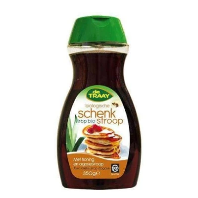 Afbeelding van De Traay Schenkstroop met Honing en Agave EKO 350ML