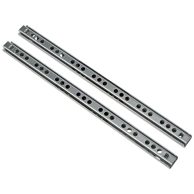 Afbeelding van Metafranc Kogelprecisie deellade 246 mm lengte 17 groef 10 kg draagkracht Gemakkelijk loopgedrag Met uittrekaanslag/roluittreksel/lade geleiders/380759