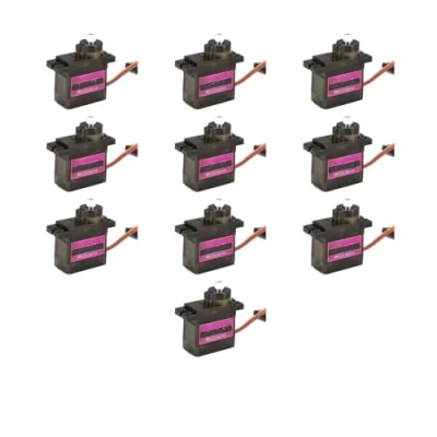 Afbeelding van Fasizi 10st Metal Gear RC Micro Servo voor Vliegtuig Helicopter Auto Boot Model