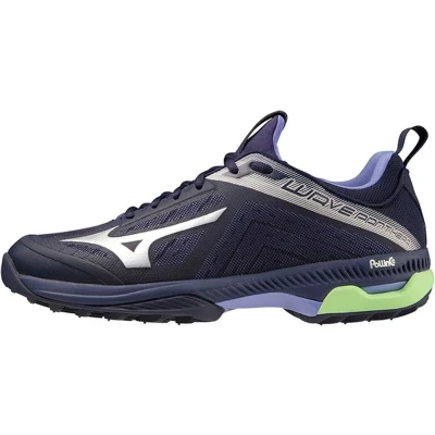 Afbeelding van mizuno Wave Panthera(U) E.blue/techgreen/lolite Hockey Hockeyschoenen Veld