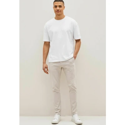 Afbeelding van Next Stretch Chino, Heren, Maat: 34x29, Light stone