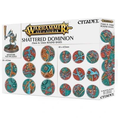 Afbeelding van Age Of Sigmar: Shattered Dominion: 25 And 32Mm Round