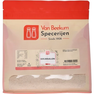 Afbeelding van Van Beekum Specerijen Edelbouillon / Runderbouillon 1 kilo (hersluitbare stazak)