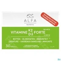 Afbeelding van Alfa Vitamine K2 D3 Forte 30 Softgels