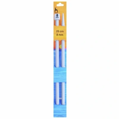 Afbeelding van Pony Single Ended Classic Breipennen, Meerkleurig, 8mm