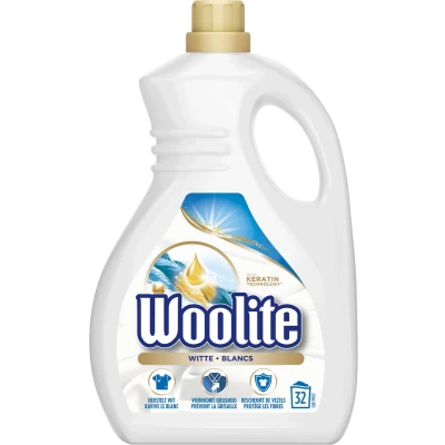 Afbeelding van Woolite Vloeibaar Witte Wasmiddel Met Keratine 32 wasbeurten