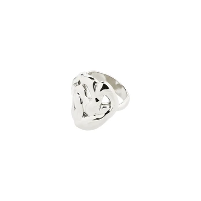 Afbeelding van Pilgrim LUCA Ring, Dames, Maat: One Size, Silver plated
