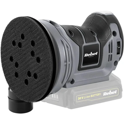 Afbeelding van Rebel RB 1059 Excentrische accu schuurmachine 20 Volt