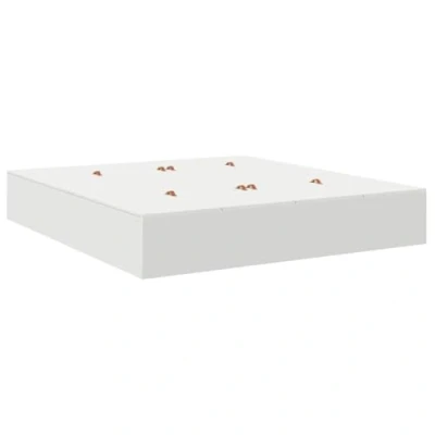 Afbeelding van vidaXL Bedframe met opbergruimte Wit 180 x 200 cm Bewerkt hout