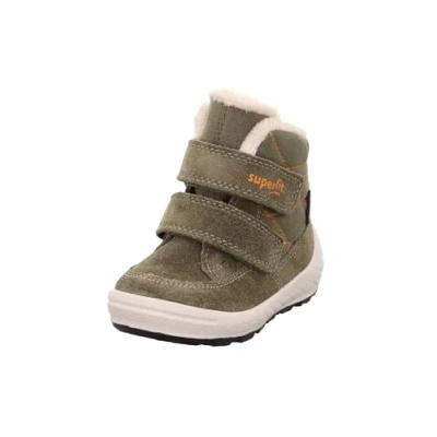 Afbeelding van Superfit Groovy 2.0 Unisex Snowboots voor kinderen, Maat: 22, Grün/orange Leer/ synthetisch