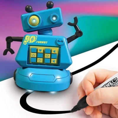 Afbeelding van RED5 Bastiaan de Drawbot Speelgoedrobot Optische Sensor Volgt Lijnen 75486