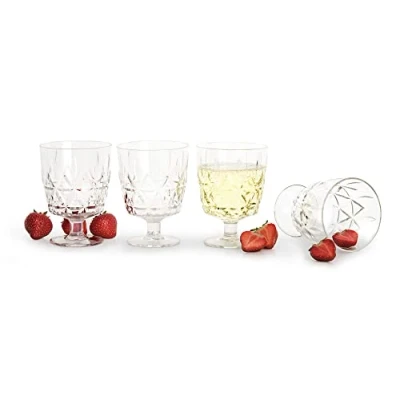 Afbeelding van Sagaform Set van 4 campingglazen, 8 x 11 cm