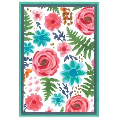 Afbeelding van Sizzix Layered Stencil Abstract Blooms (4pcs) (666666)