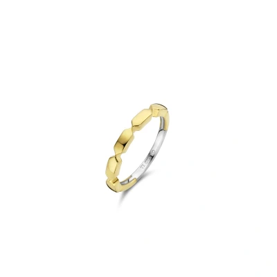 Afbeelding van TI SENTO Milano 12315SY Ring zilver goud en zilverkleurig