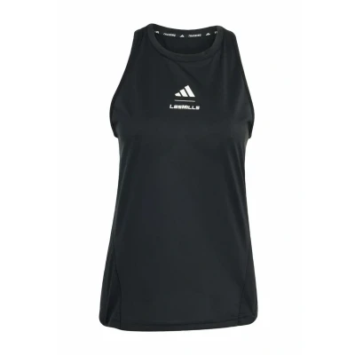 Afbeelding van ADIDAS PERFORMANCE Sporttop &#039;Les Mills&#039; zwart / wit