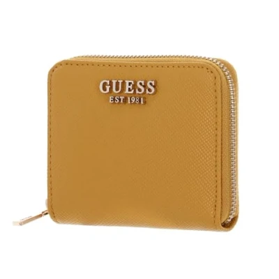 Afbeelding van GUESS Laurel SLG Small Zip Around Wallet Topaz