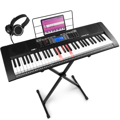 Afbeelding van MAX Rhapsody61L keyboard set met 61 lichtgevende toetsen Compleet