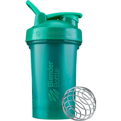 Afbeelding van BLENDERBOTTLE CLASSIC LOOP PRO BLAUW 590 ML de perfecte shake zonder klonten door Blenderball van chirurgisch staal.