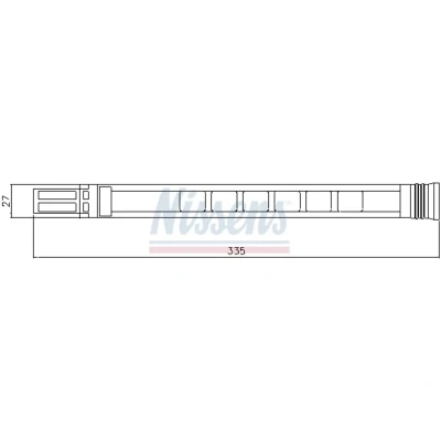 Afbeelding van Nissens Airco droger/filter 95387