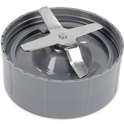 Afbeelding van B Bluparts reservemes voor Nutribullet lemmethouder, mesbasis, compatibel met 600 W en 900 modellen, roestvrij staal