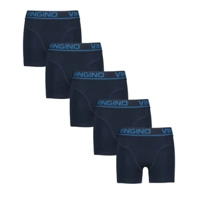 Afbeelding van Vingino boxershort set van 5 donkerblauw